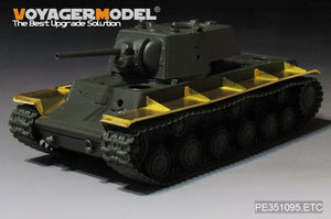 Garde-boues de char russe KV-1 de la Seconde Guerre mondiale, modèle Voyager PE351095, pour Tamiya 1/35 – Bild 5