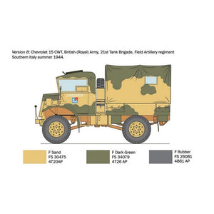 Italeri 0233 Chevrolet 15 CWT 1/35 – Bild 5