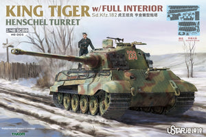 Suyata NO-005 King Tiger Tourelle Henschel avec intérieur complet 1/48