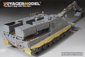 Voyager modèle PEA470 Kodiak allemand moderne AEV-3 Pionierpanzer Schurzen pour BORDER BT-011 1/35 – immagine 5