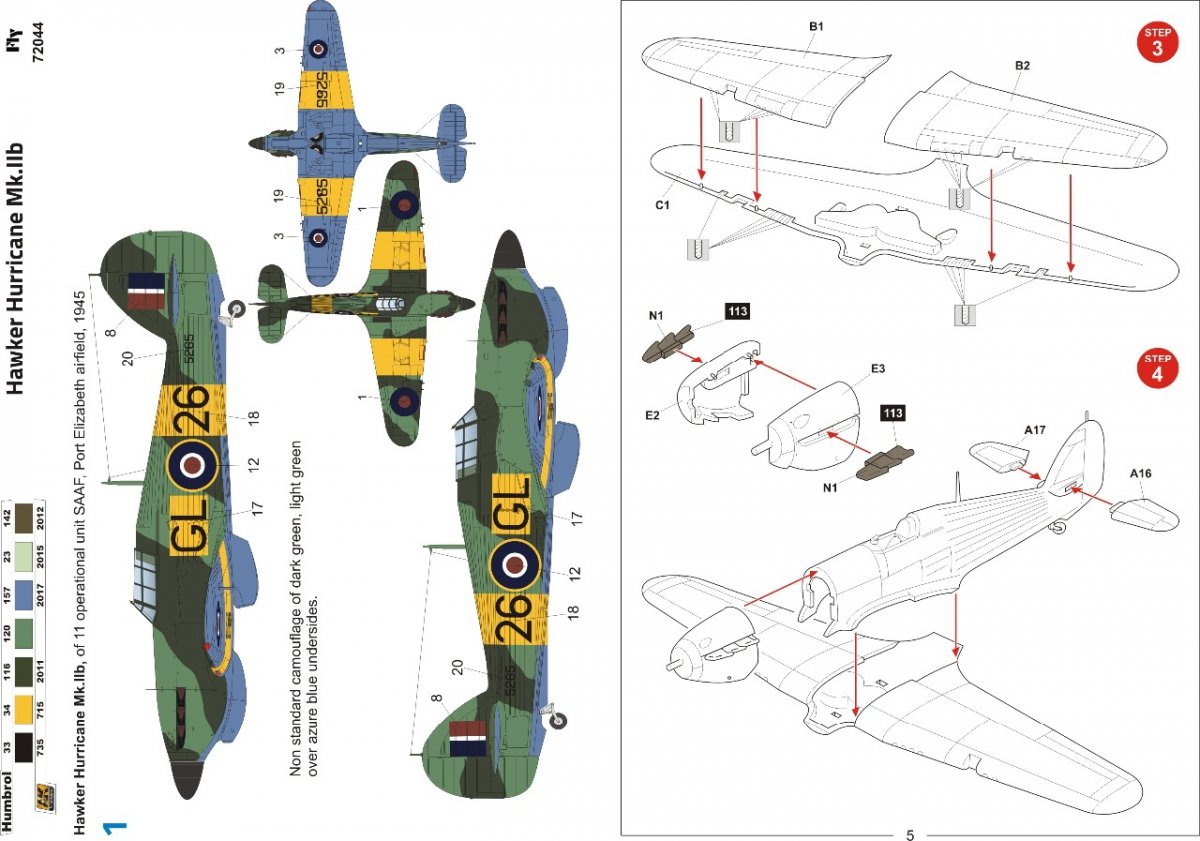 Fly 72044 Hawker Hurricane Mk.IIb 1/72 – imagen 6