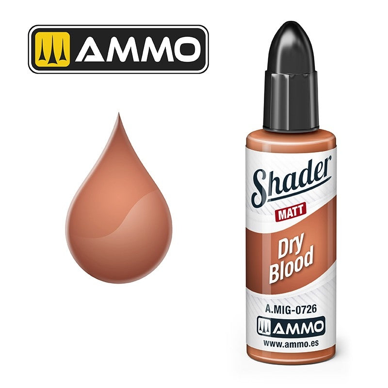 AMMO de Mig Jimenez A.MIG 0726 Dry Blood Shader Matt