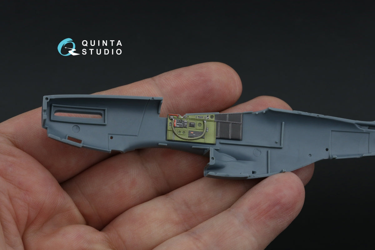 Quinta Studio QD72181 P-51D Mustang Early Intérieur imprimé en 3D et coloré sur papier décalcomanie (Eduard) 1/72 – Bild 12