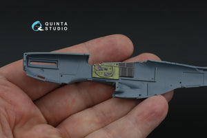 Quinta Studio QD72181 P-51D Mustang Early Intérieur imprimé en 3D et coloré sur papier décalcomanie (Eduard) 1/72 – Bild 12