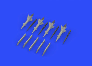 Missiles RS-2US avec pylônes pour MiG-21 Eduard 672192, échelle 1/72 – image 2