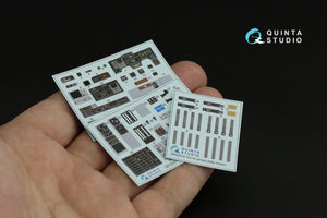 Intérieur imprimé en 3D et coloré sur papier décalcomanie Quinta Studio QD32079 OV-10D (KittyHawk) 1/32 – image 3