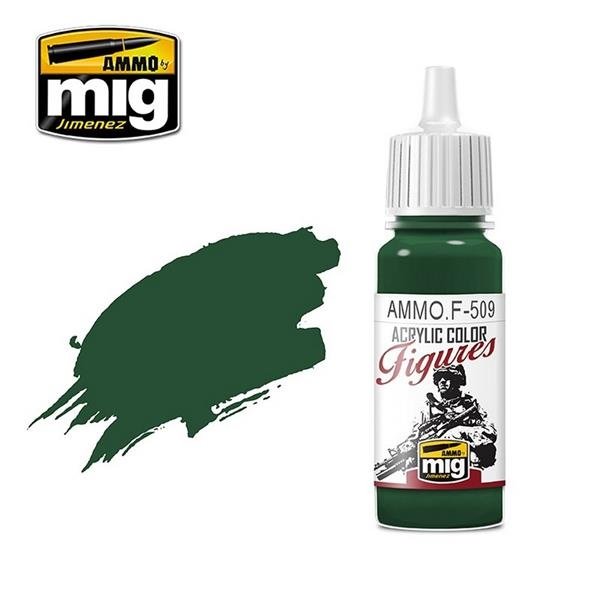 Munitions pour Mig Jimenez F509 UNIFORM GREEN BASE FS-34128 17ML