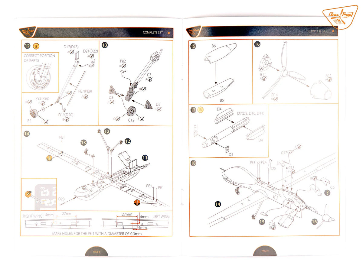 Clear Prop! CP72028 MQ-1C UAV 1/72 – image 18