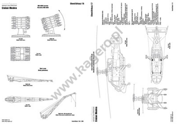Kagero 7055 Le croiseur Moskva EN/PL – Bild 5