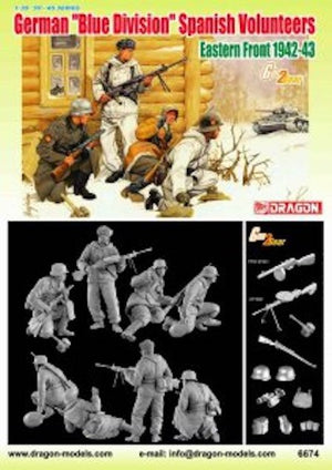 Dragon 6674 Division bleue allemande Volontaires espagnols, Front de l&amp;#39;Est 1942-43 (1/35) – image 4