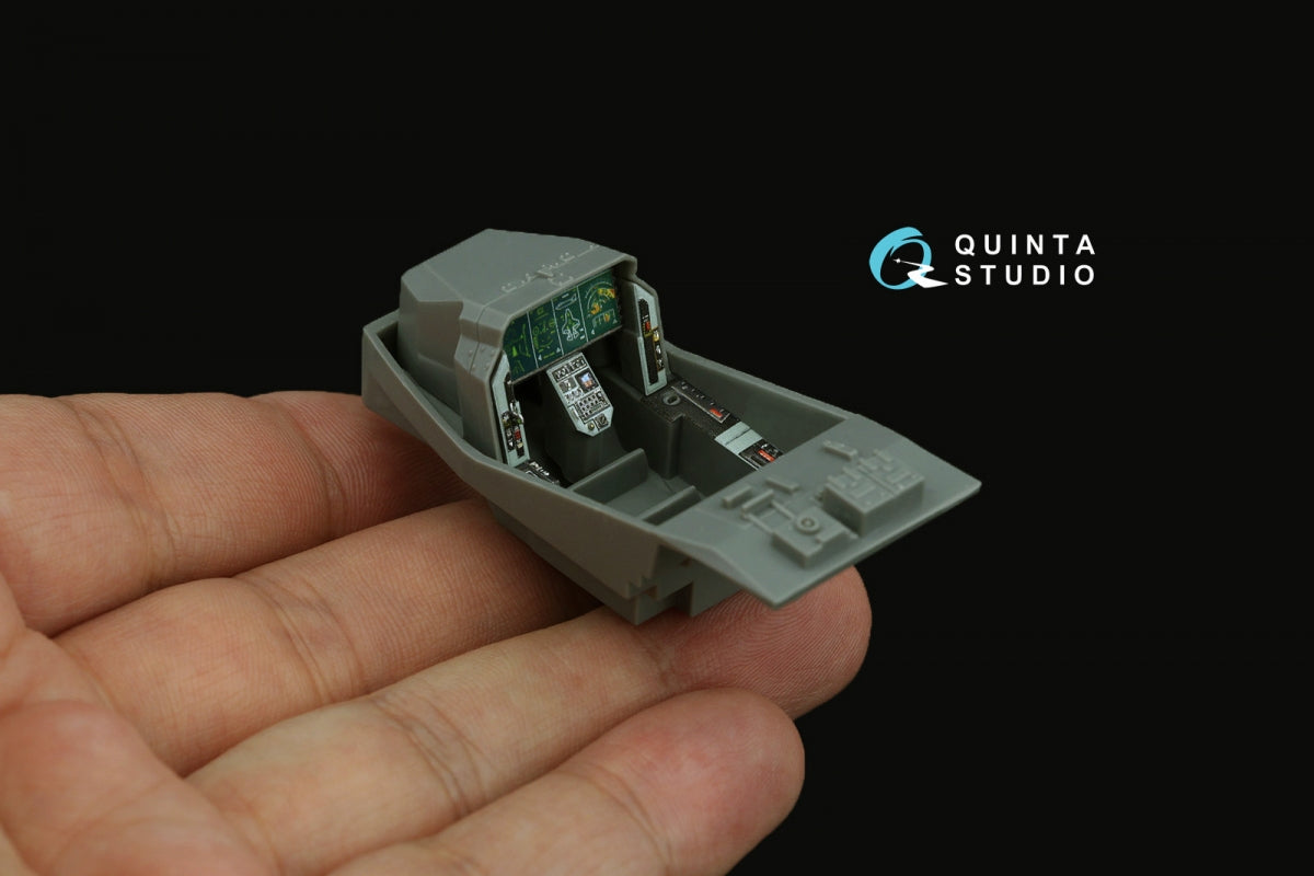 Intérieur imprimé en 3D et coloré sur papier décalcomanie Quinta Studio QD48479 F-35A (Kitty Hawk/Zimi Model) 1/48 – image 10