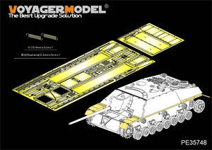 Ailes de Jagdpanzer IV allemand de la Seconde Guerre mondiale, modèle Voyager PE35748 (pour TAMIYA 35340), échelle 1/35