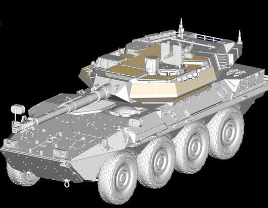 Trumpeter 00388 Véhicule blindé espagnol VCR-105 (1/35) – immagine 3