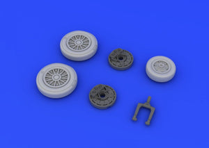 Roues Eduard 648213 A-4E début 1/48 (EDUARD, HASEGAWA)  – image 4