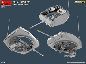 MiniArt 35416 Sd.Kfz.234/2 AVEC TOURELLE LUCHS. KIT INTÉRIEUR 1/35 – Bild 16