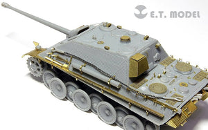 Maquette ET Model E72-011 Jagdpanther allemand de la Seconde Guerre mondiale (première production) pour kit DRAGON au 1/72 – image 4