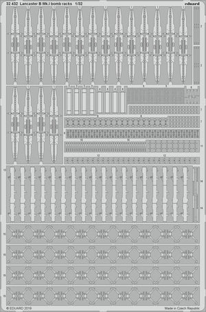Eduard 32432 Lancaster B Mk. et supports de bombes 1/32 HONG KONG MODELS