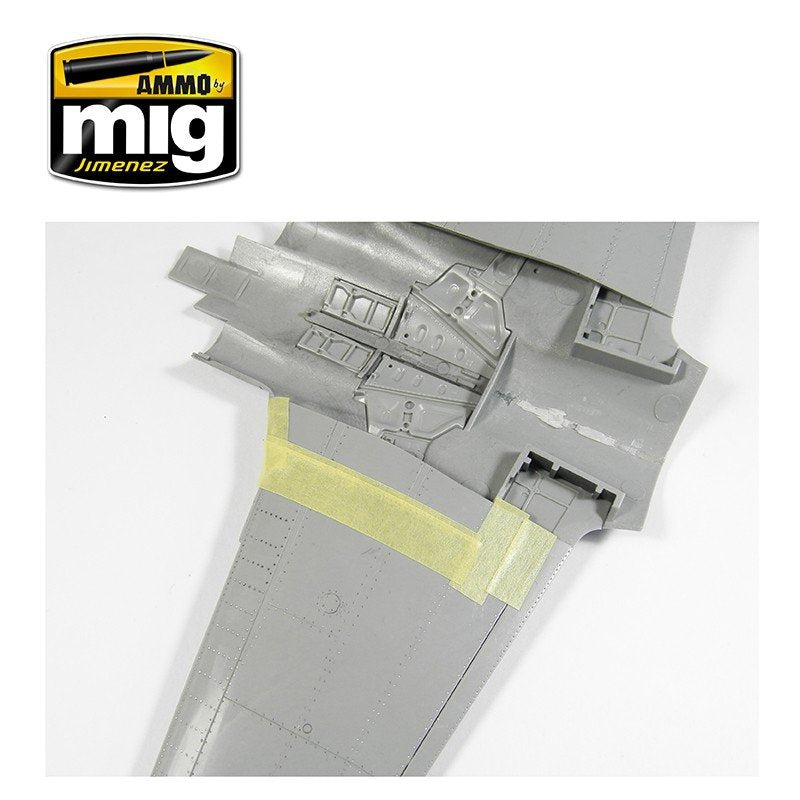 Pâte antidérapante Ammo of Mig 2034 - Couleur noire pour maquettes 1/72 et 1/48  – Bild 2