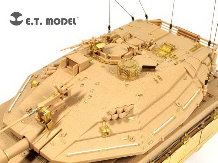 Maquette ET E35-097 Char Merkava Mk.IV israélien LIC Basic (Pour ACADEMY 13227) (1/35) – Bild 5