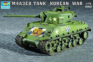 Trumpeter 07229 Char M4A3E8 (chenille T80) (1/72)