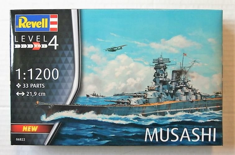 Revell 06822 Musashi 1/1200 
