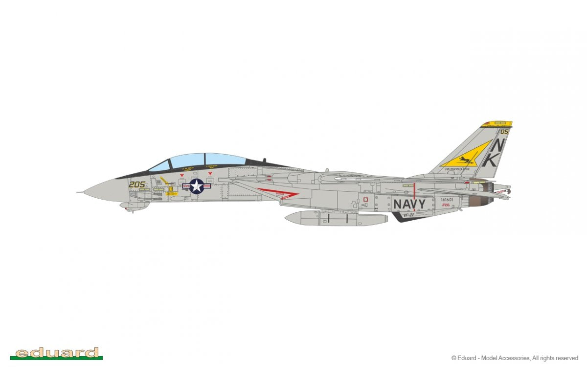 Eduard D48105 F-14A TAMIYA 1/48 – Bild 5