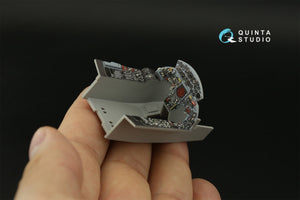 Intérieur coloré imprimé en 3D sur papier décalcomanie (Italeri) pour F-104J (Quinta Studio QDS-32188) (petite version) 1/32 – immagine 10
