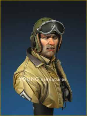 Young Miniatures YM1808 ÉQUIPAGE DE CHAR AMÉRICAIN Europe Seconde Guerre mondiale 1/10 – immagine 7