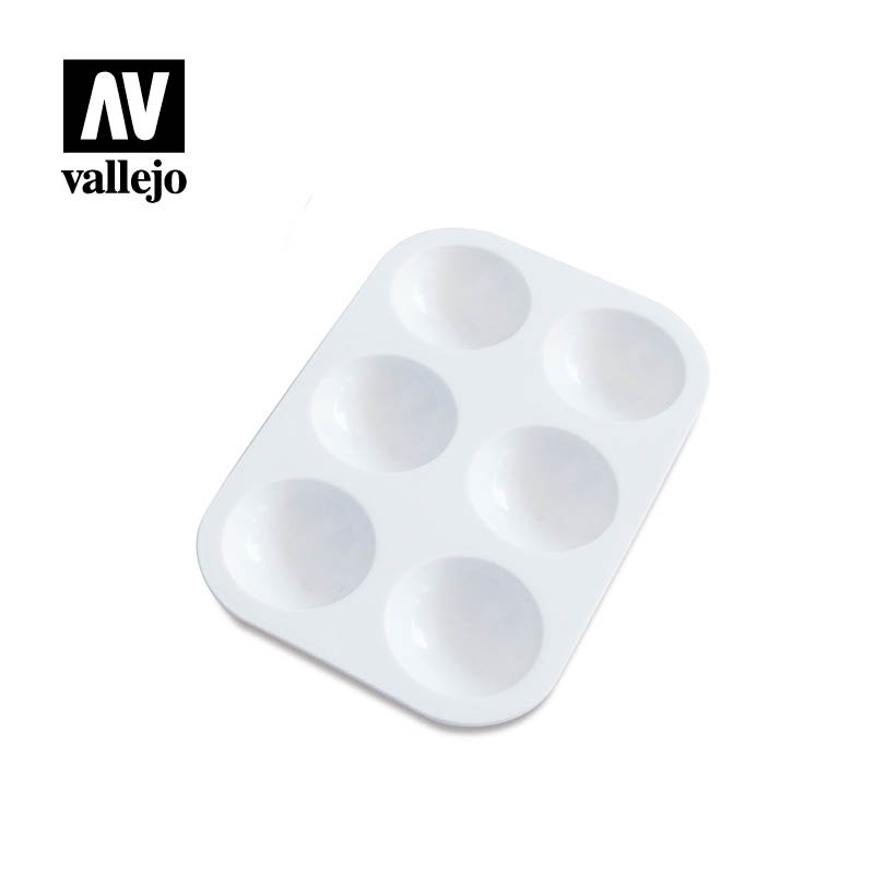 Palette en plastique Vallejo HS120 13x9cm