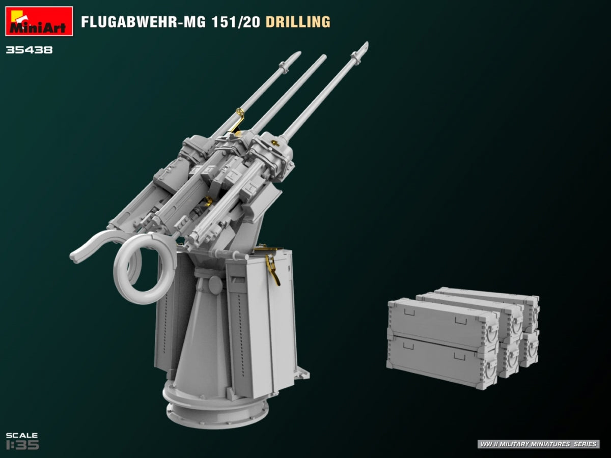 MiniArt 35438 FLUGABWEHR-MG 151/20 PERÇAGE 1/35 – image 5