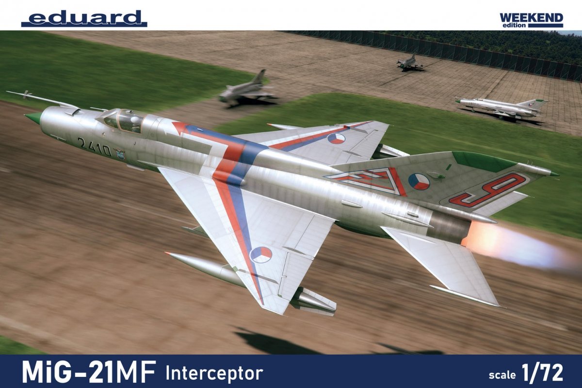 Eduard 7469 MiG-21MF Interceptor Weekend édition 1/72 – imagen 2