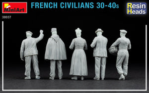 Miniart 38037 Civils français années 30-40 (têtes en résine) 1/35  – immagine 5