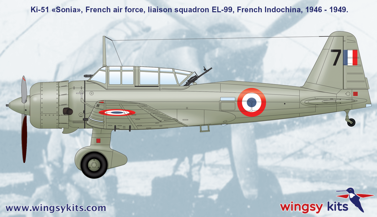Maquette Wingsy Kits D5-06 IJA Type 99 Ki-51 « Sonia » dans d&amp;#39;autres armées, échelle 1/48 – immagine 9