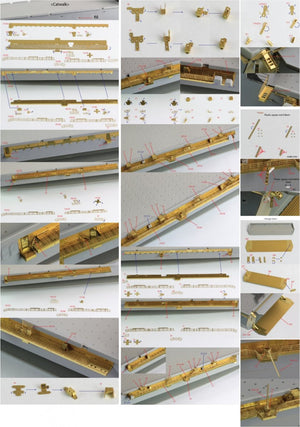 Pontos 35016F1 Ensemble de détails pour LPD de classe USS San Antonio (1/350) – imagen 5