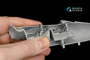 Intérieur imprimé en 3D et coloré sur papier décalcomanie Quinta Studio QD48052 F-15E (pour maquette Revell) 1/48  – immagine 12