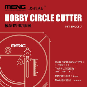 Coupe-cercles de loisirs Meng modèle MTS-037