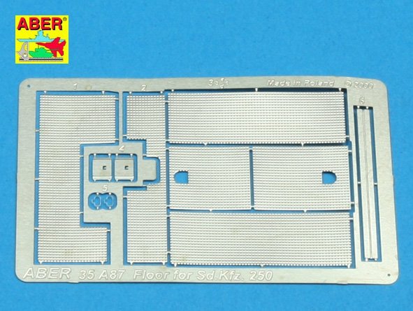 Aber 35A087 Plancher pour Sd.Kfz. 250 (1/35)