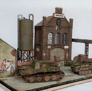 RT-Diorama 35286 Socle de diorama : « Chantier d’usine » 1/35 – Bild 13