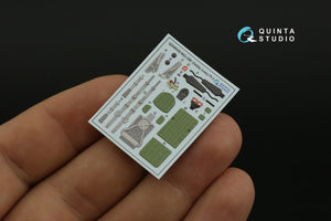 Intérieur coloré imprimé en 3D pour MiG-17F (AMMO/Kinetic) par Quinta Studio QD48453, échelle 1/48 – image 8