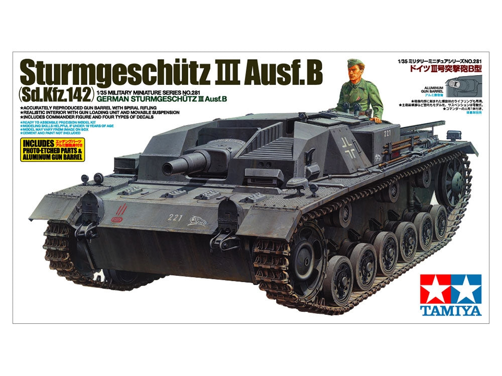 Tamiya 35281 Sturmgeschutz III Ausf.B 1/35 – immagine 2