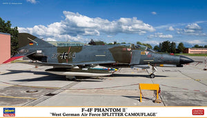 Hasegawa 02443 F-4F Phantom II « Camouflage Splitter de l&amp;#39;armée de l&amp;#39;air ouest-allemande » Édition limitée 1/72