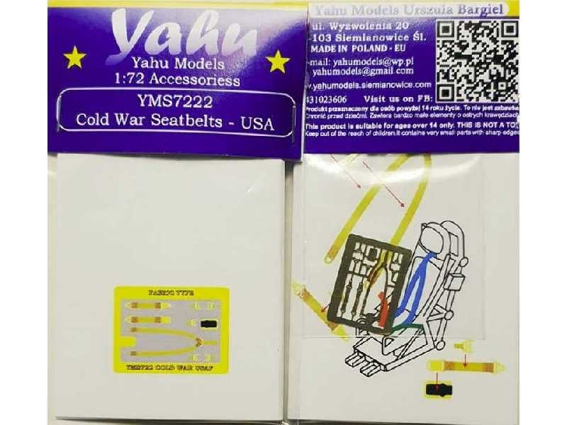 Ceintures de sécurité Yahu YMS7222 Guerre froide - États-Unis - Tissu 1/72