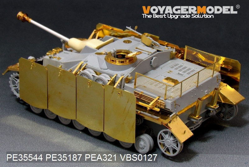 Maquette Voyager PE35544 StuG.IV allemand de la Seconde Guerre mondiale, production tardive, pour DRAGON 6612, échelle 1/35 – image 3