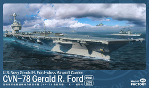 Magic Factory 6401 USS Gerald R. Ford (CVN-78) - Porte-avions de classe Gerald R. Ford de l&amp;#39;US Navy, échelle 1/700 – immagine 2