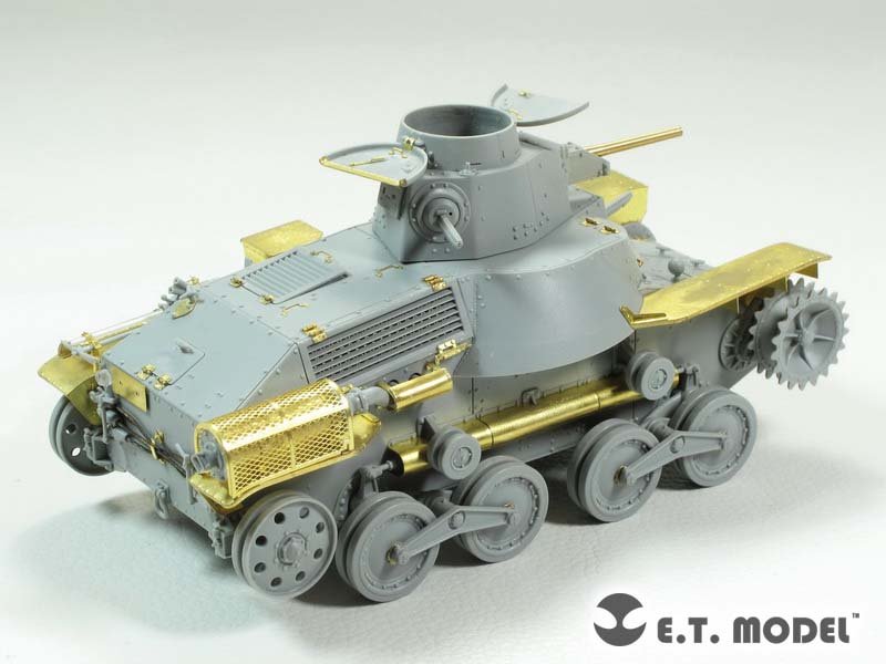 ET Modèle E35-182 IJA Type 95 Char léger &amp;quot;Ha-go&amp;quot; Production précoce (Pour DRAGON 6767) (1/35) – Bild 4