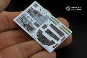 Intérieur imprimé en 3D et coloré sur papier décalcomanie Quinta Studio QD48015 La-11 (ARK) 1/48 – Bild 6