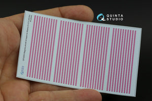 Quinta Studio QP32003 Rubans côtelés magenta Albatros DI-DV (Tous les kits) 1/32 – image 9