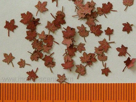 Maquette L3-201 Érable - feuilles sèches (couleur rouge) 1/32, 1/35
