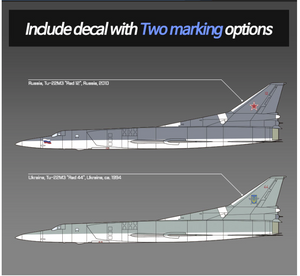 Academy 12636 Tu-22M3 Backfire C 1/144 – immagine 4