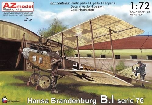 Modèle AZ7606 Hansa Brandenburg BI série 76 1/72